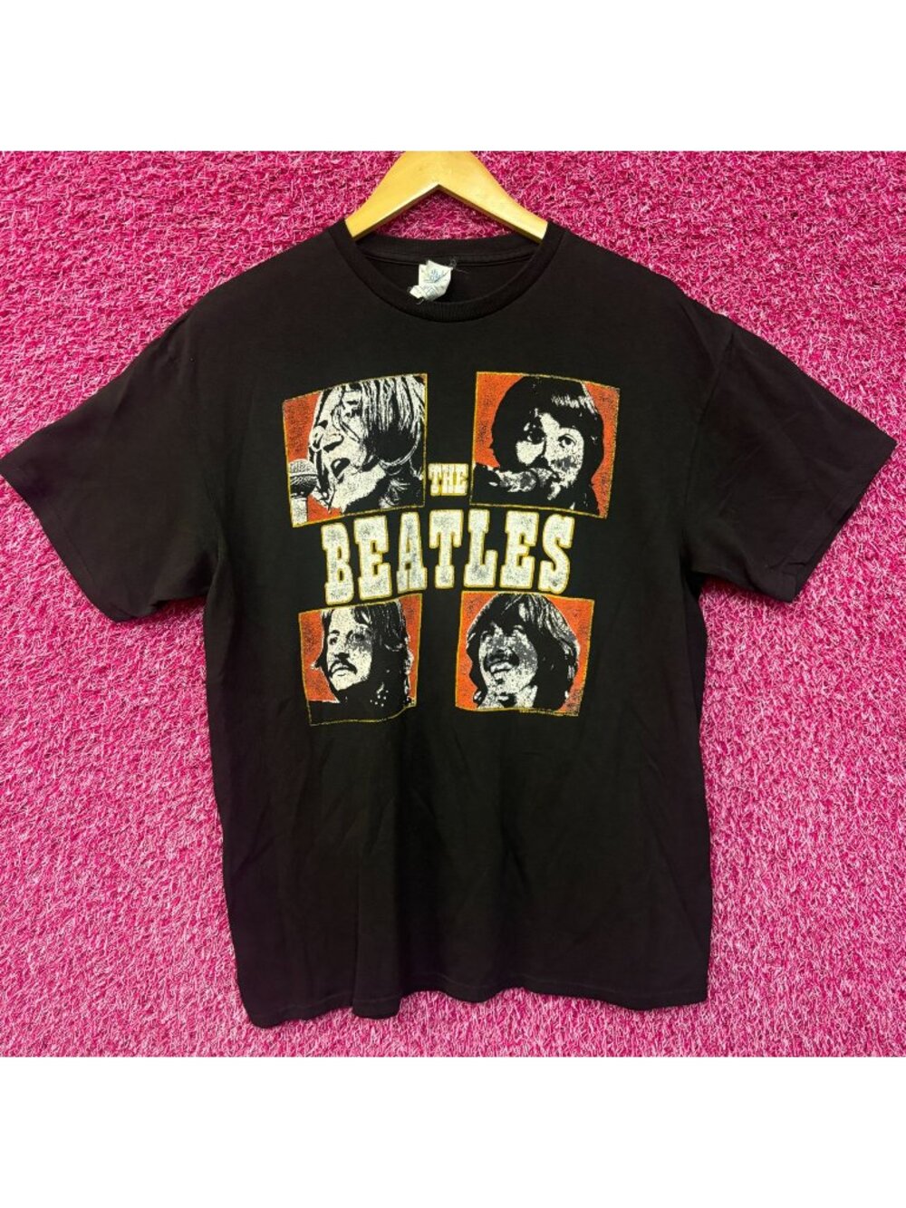 The Beatles Let It Be Vintage Style Tshirt size large